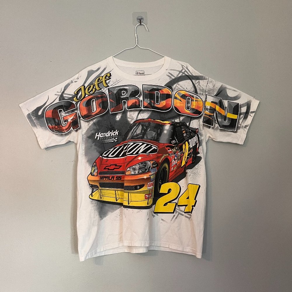 Vintage Jeff Gordon-24 Nascar Graphic T-Shirt